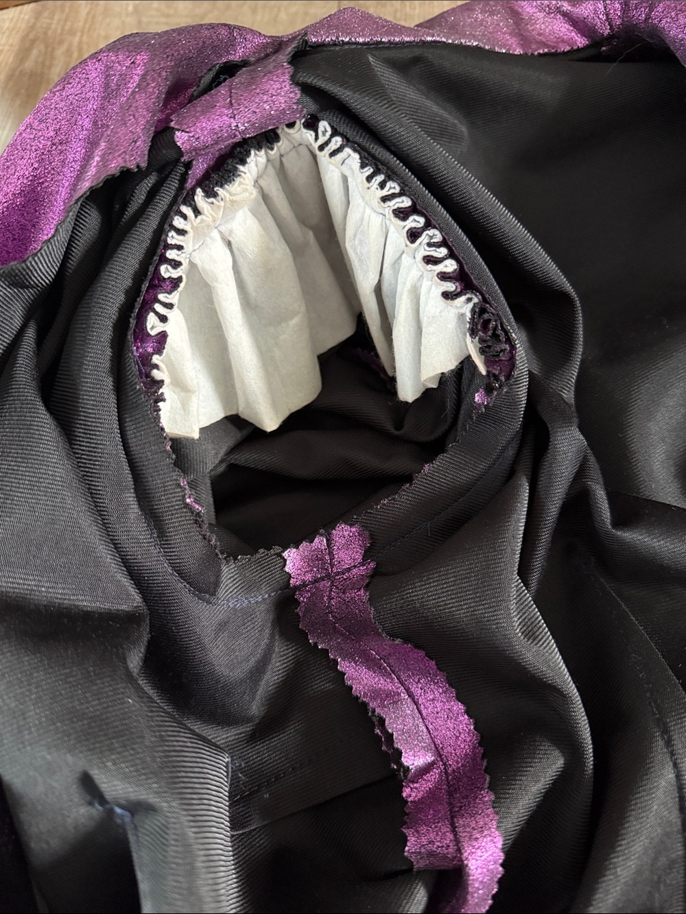 Purple Shiny Metallic Blazer Costume Cosplay Victorian - Picture 8 of 8